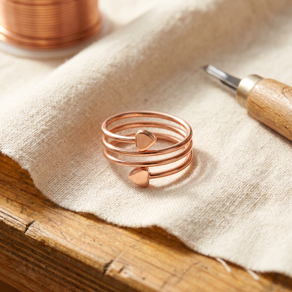 Sandra's Eenheid Koperen Ring